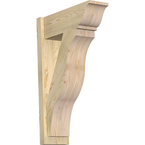 Ekena Millwork Funston Rough Sawn Traditional Outlooker, Douglas Fir, 8"W x 22"D x 34"H OUT08X22X34FST01RDF - main